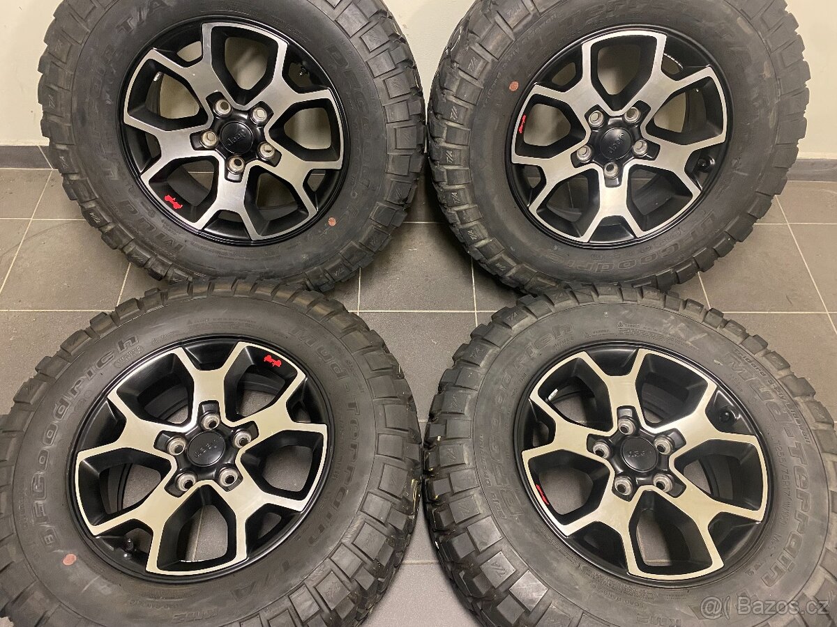 ORIGINAL ALU KOLA JEEP WRANGLER 255/75/17
