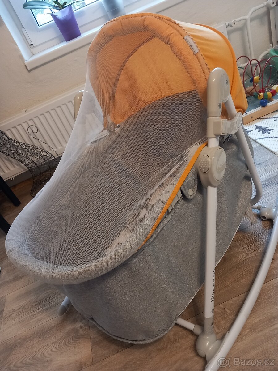 Kinderkraft Lehátko Unimo 5v1 Lesní žlutá