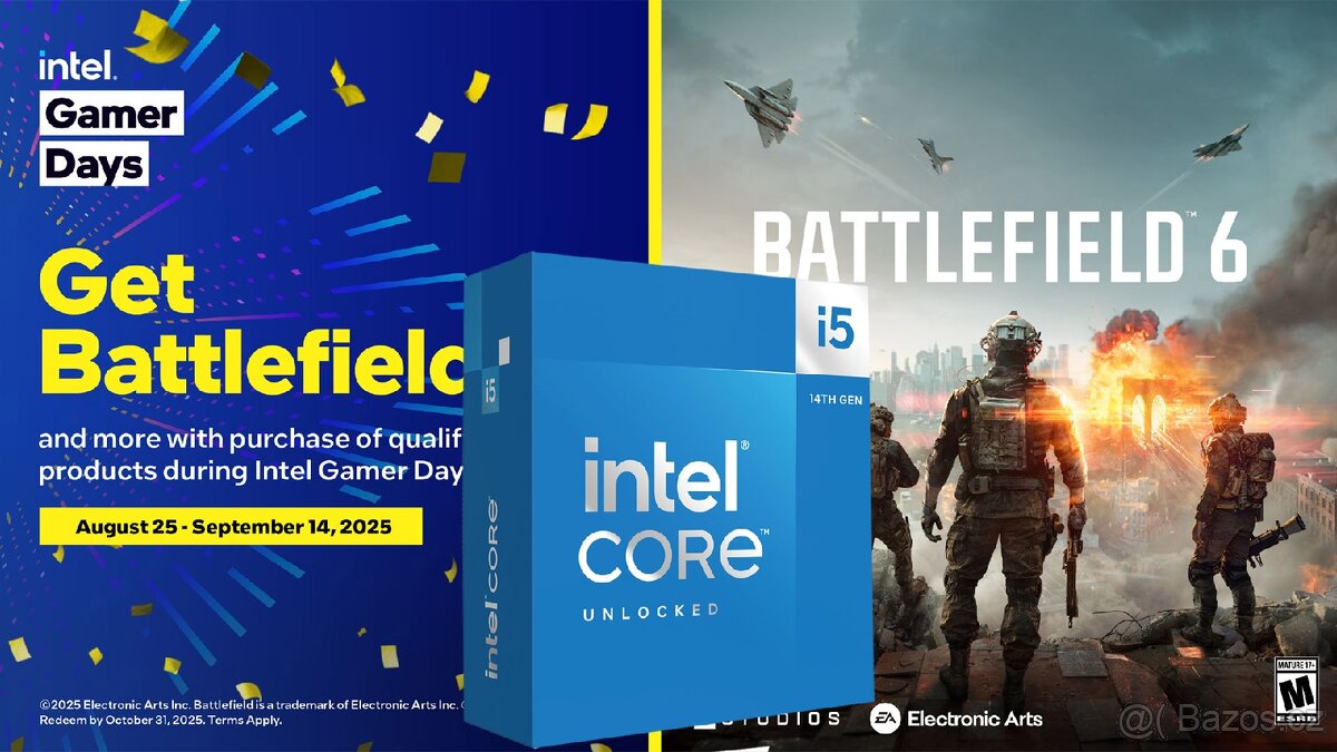 Sháním Battlefield 6 Intel bundle
