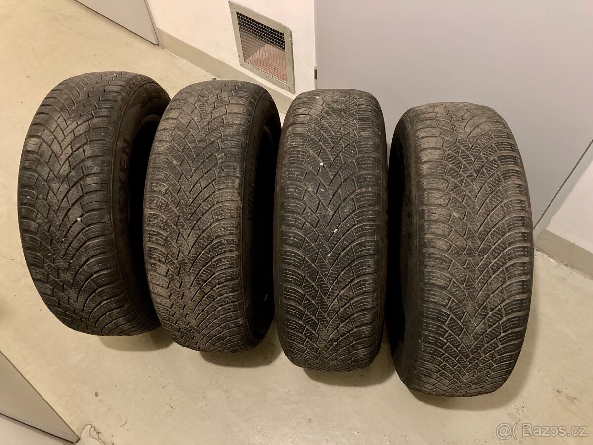 4x zimní pneu NEXEN 195/60 R16