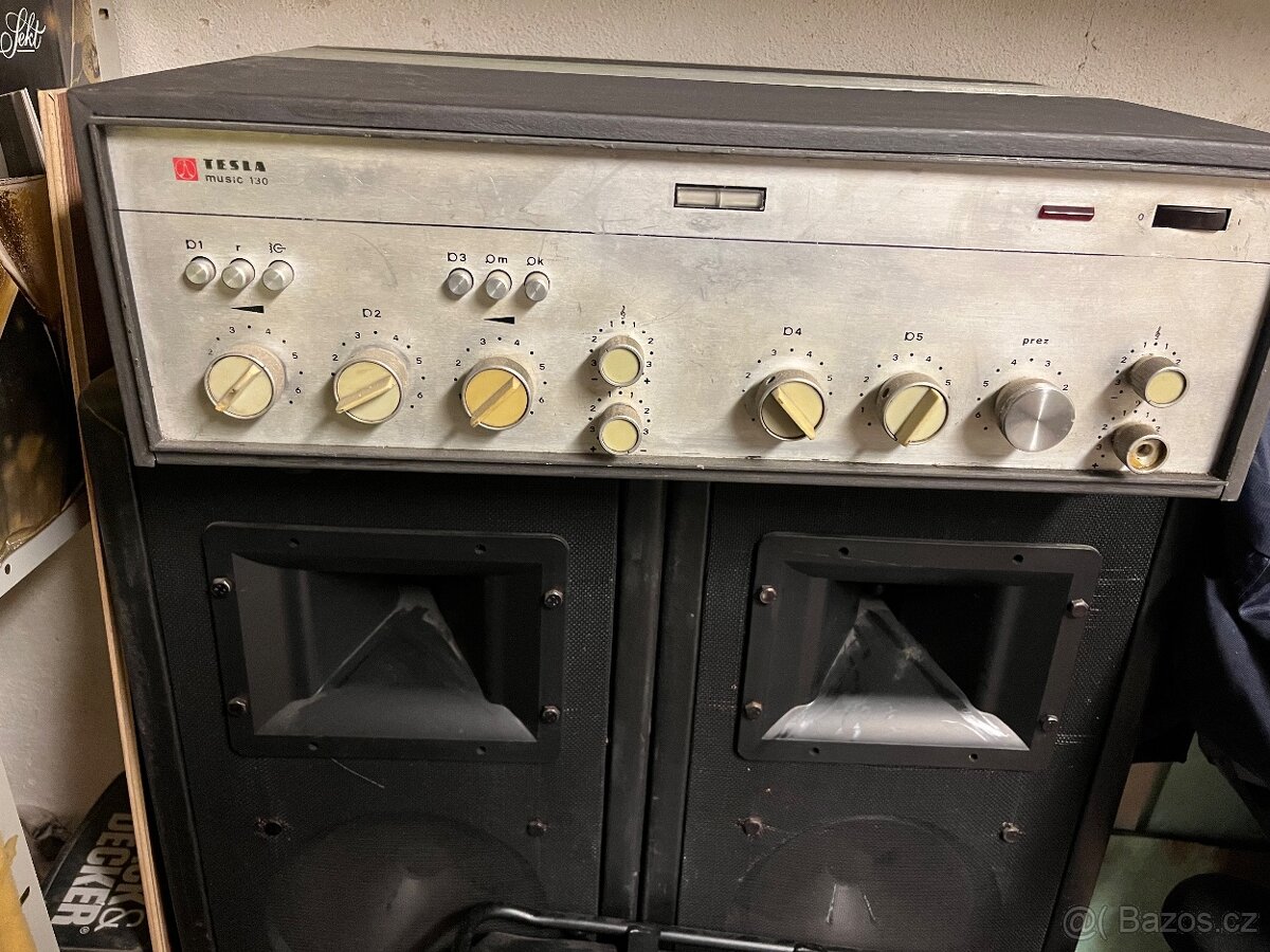 Tesla Music 130 + sloupové reprobedny