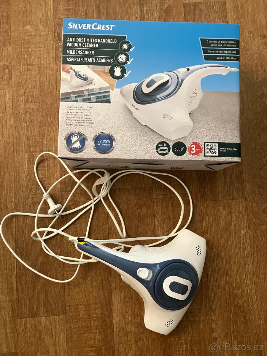Antibakteriální vysavač SILVERCREST