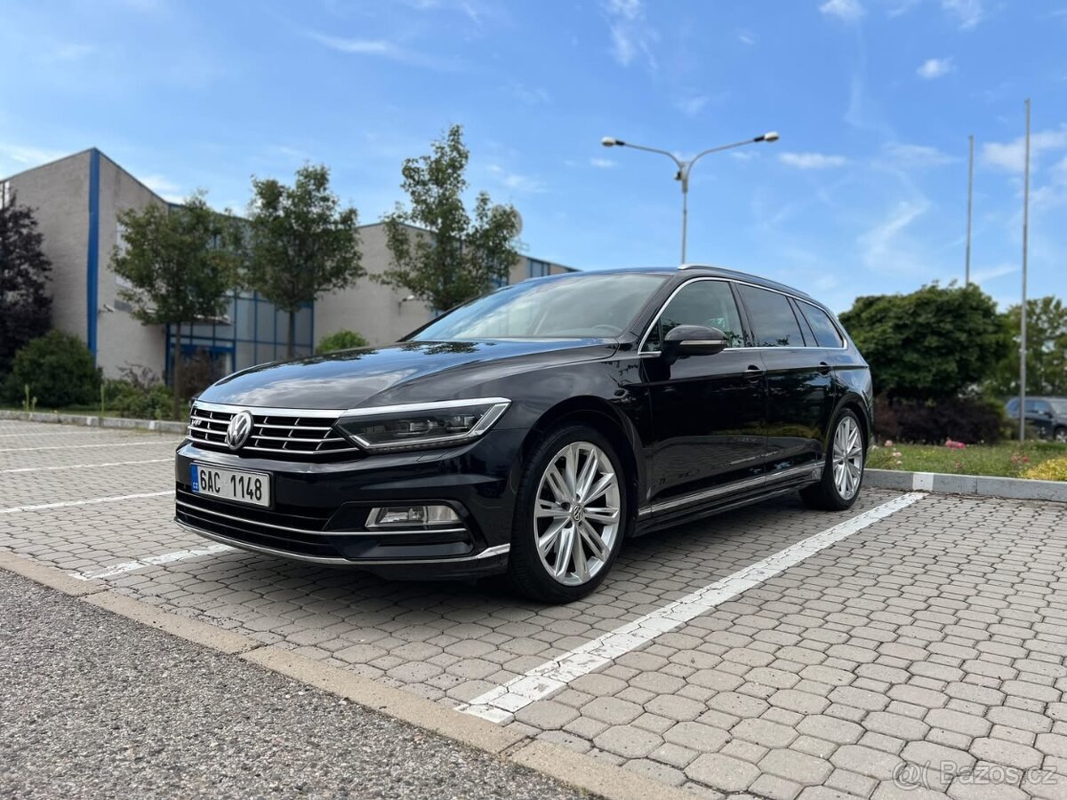 Volkswagen Passat, R-line, DCC, tažné, webasto