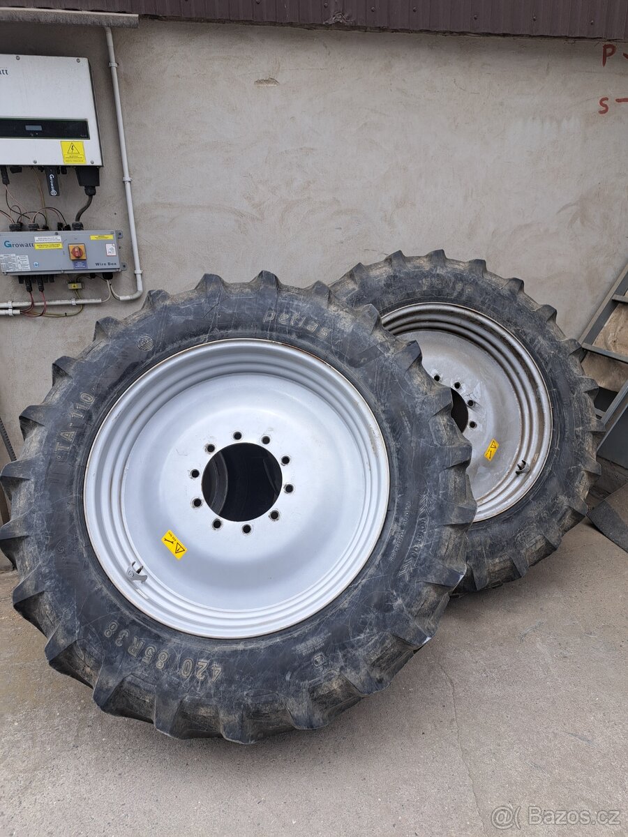 Sada kol 420/85r38 pro postřikovač rozmetadlo Amazone horsch