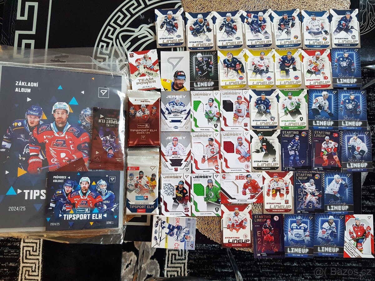 Sportzoo karty,boxy,game jersey,albumy, hokej i fotbal