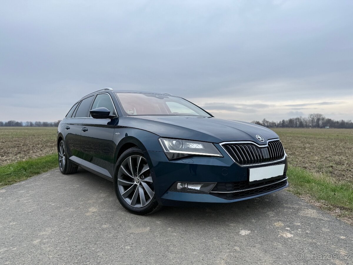 Superb Combi L&K 2.0TDI 140kW 4x4 DSG DPH ČR WEBASTO, TAŽNÉ