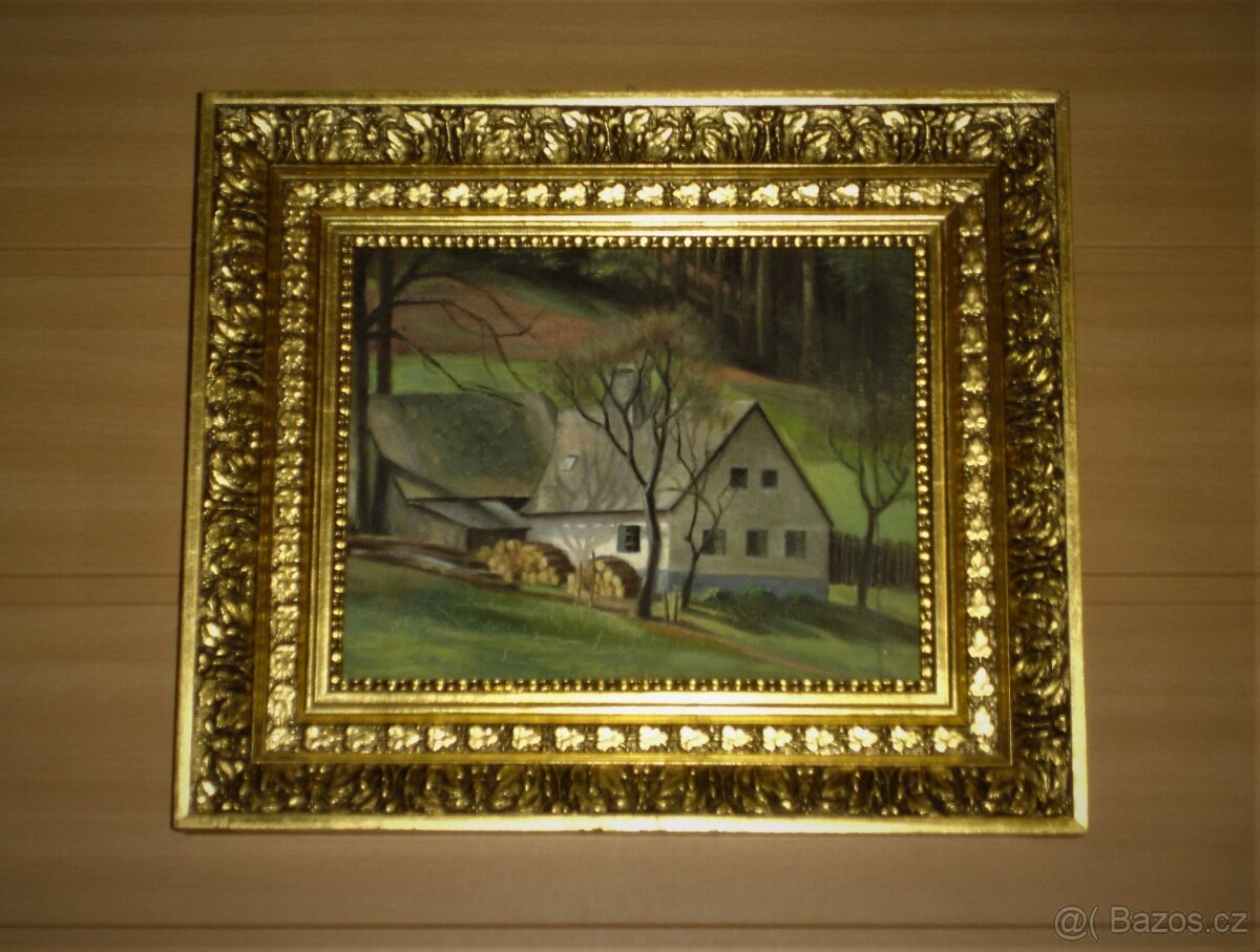 OBRÁZEK: CHALOUPKA U LESA...