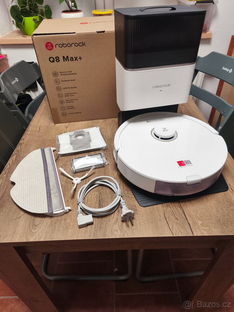 Robotický vysavač Roborock Q8 Max+ White