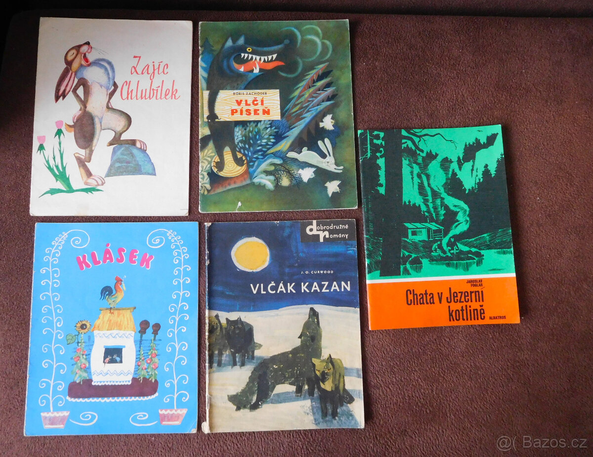 Dětské pohádkové sešity retro