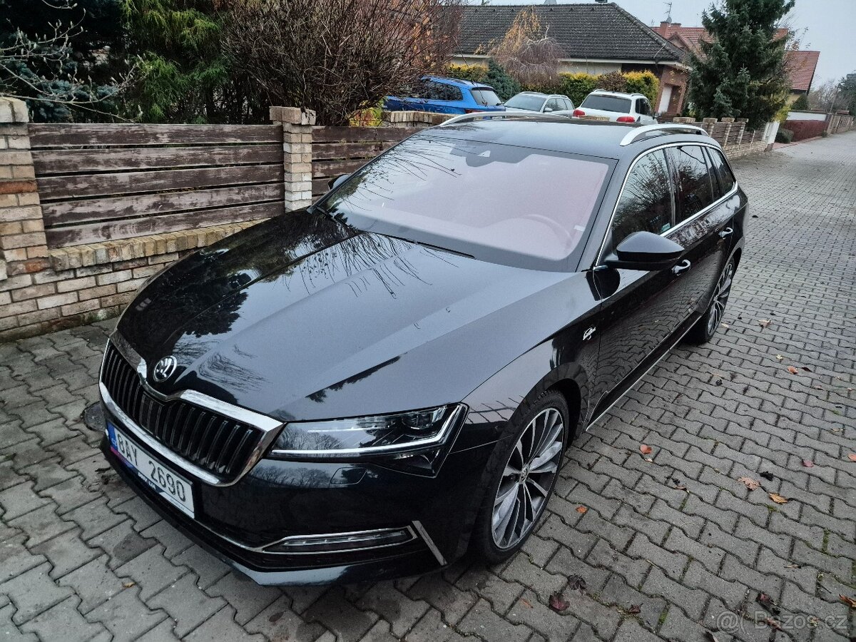 •Superb L&K,147kW,4x4,kamera 360°, N.Topení, Masáže,DPH,ČR