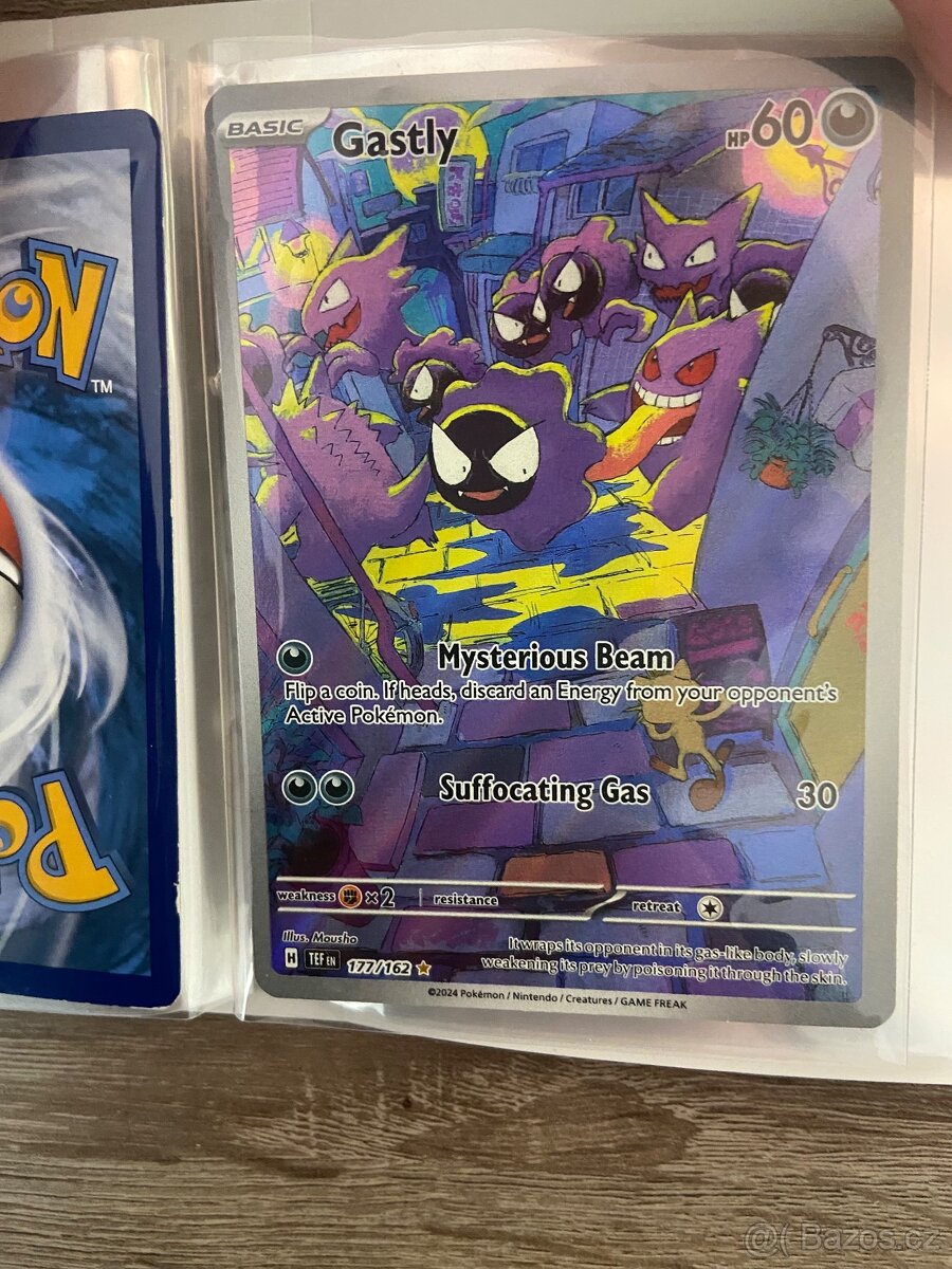 Pokemon karta gastly 177/162