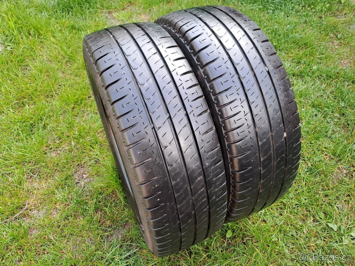 2x Letní ZÁTĚŽOVÉ pneu Michelin Agilis - 205/65 R16C - 85%