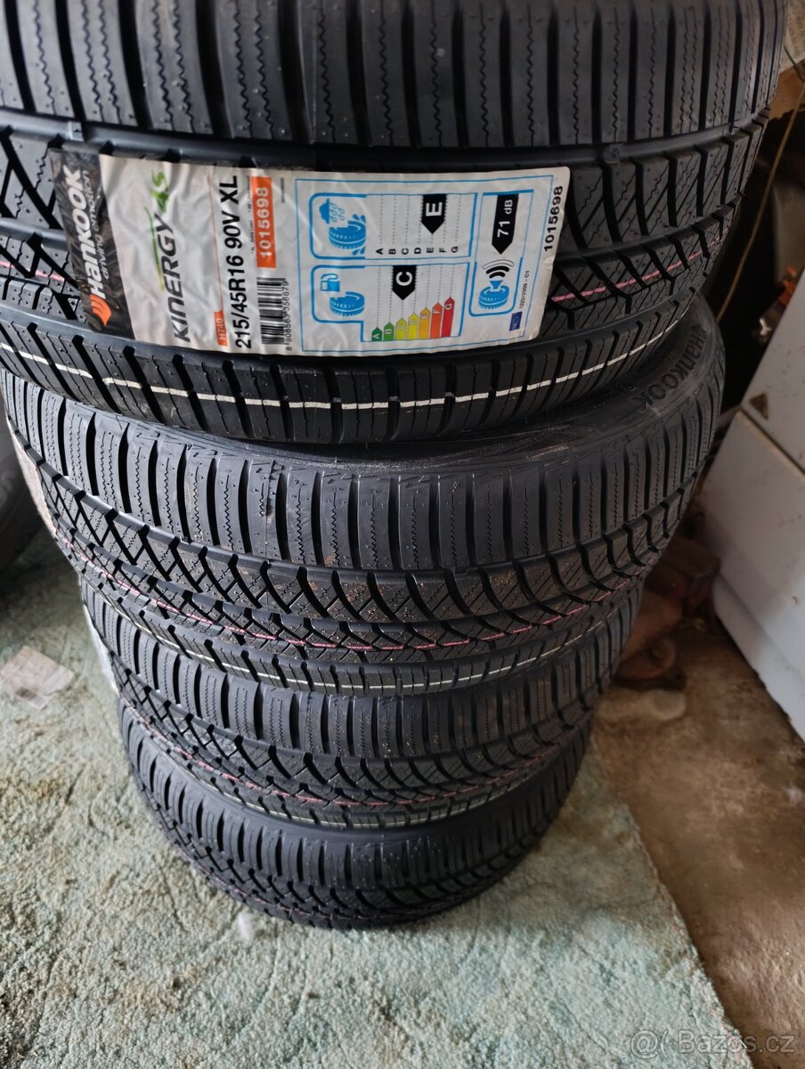 Prodám nové pneu Hankook 215/45R16