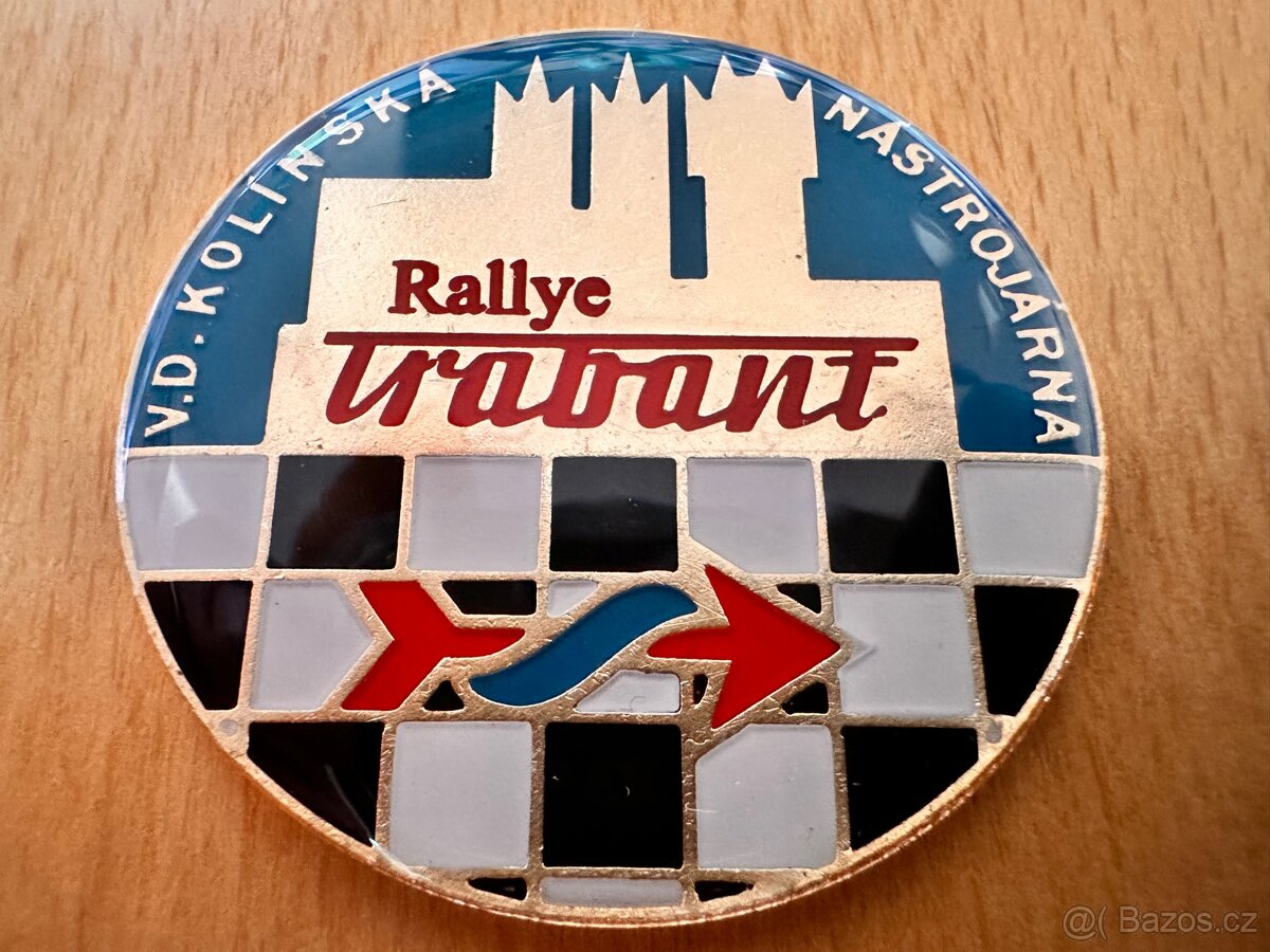 Prodám logo Rallye Trabant do sportovního volantu Kolíňák