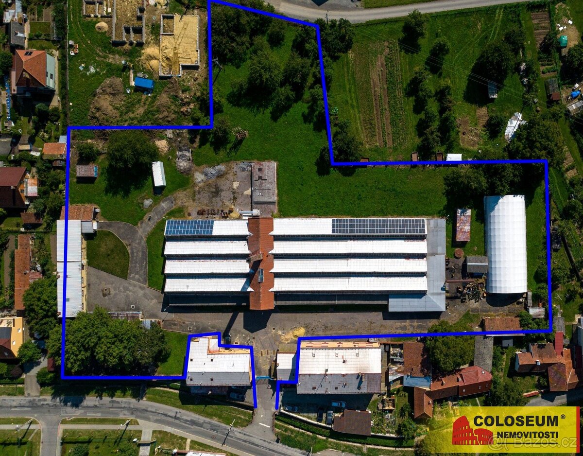 Drnovice, pronájem výrobní, skladovací či logistické prostor