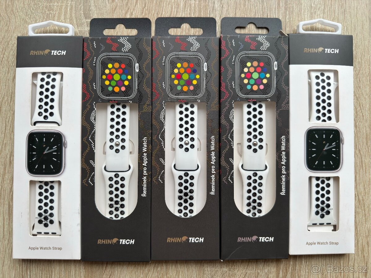 7x Řemínek RhinoTech na Apple Watch 42/44/45/46/49 mm