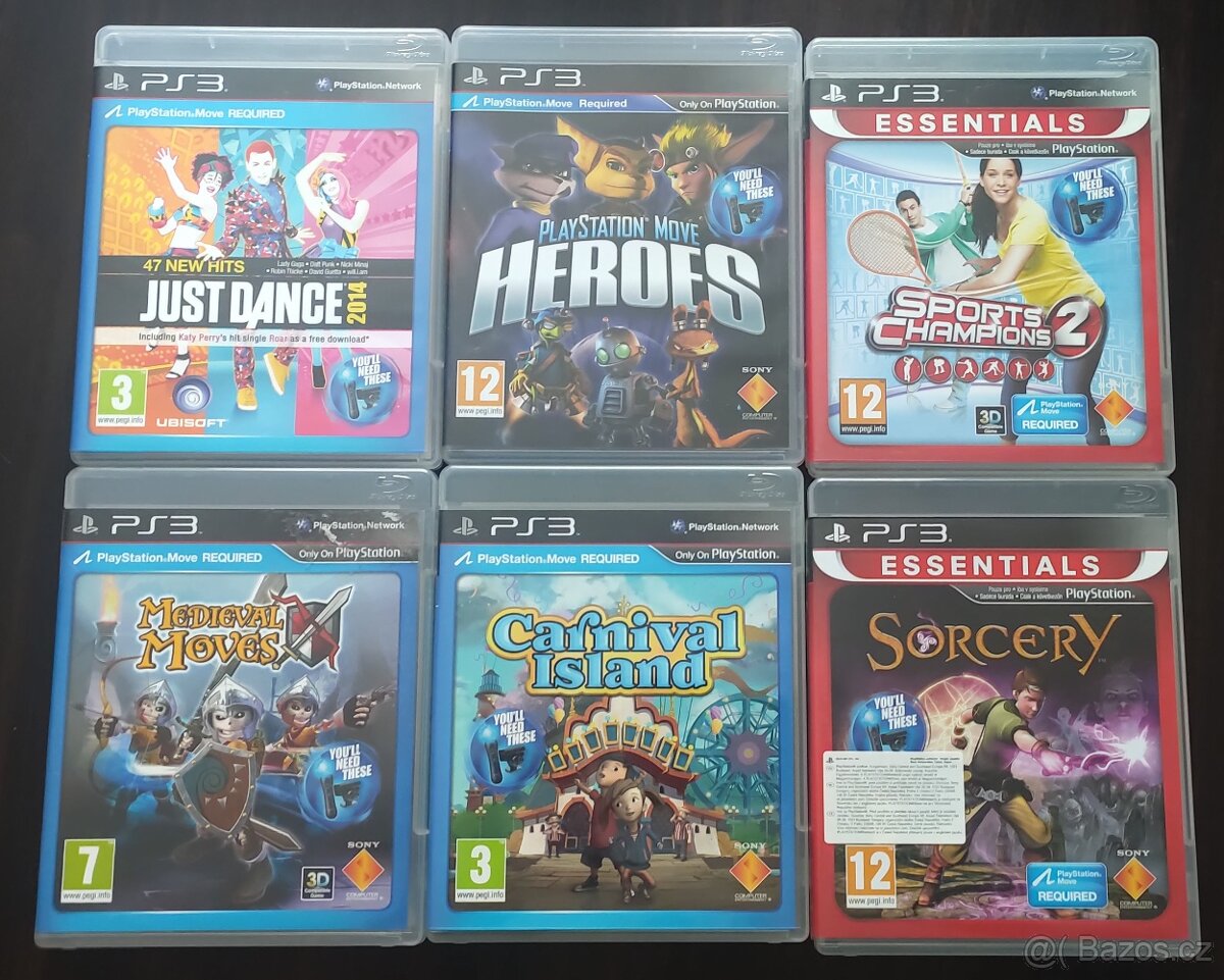 Hry pro PS3 move