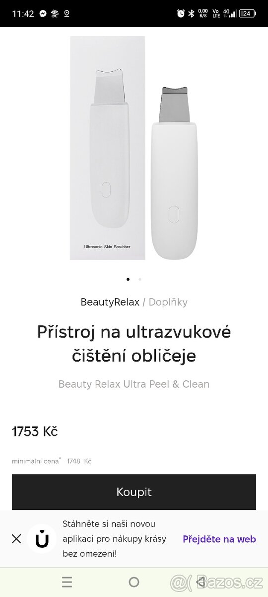 Nová ultrazvuková špachtle