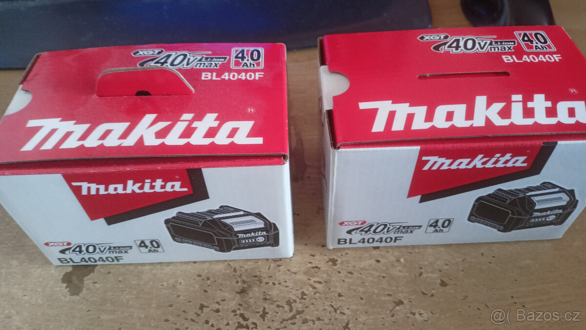 akumulátor Makita BL4040F 40V/4Ah (2ks)