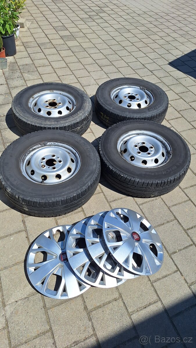 Sada plech. disků Fiat 16" 5x130 6J ET68 Ducato