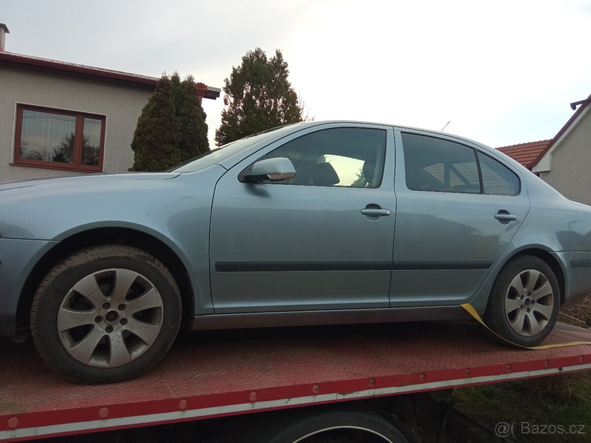 Škoda Octavia 2, díly barva 9151