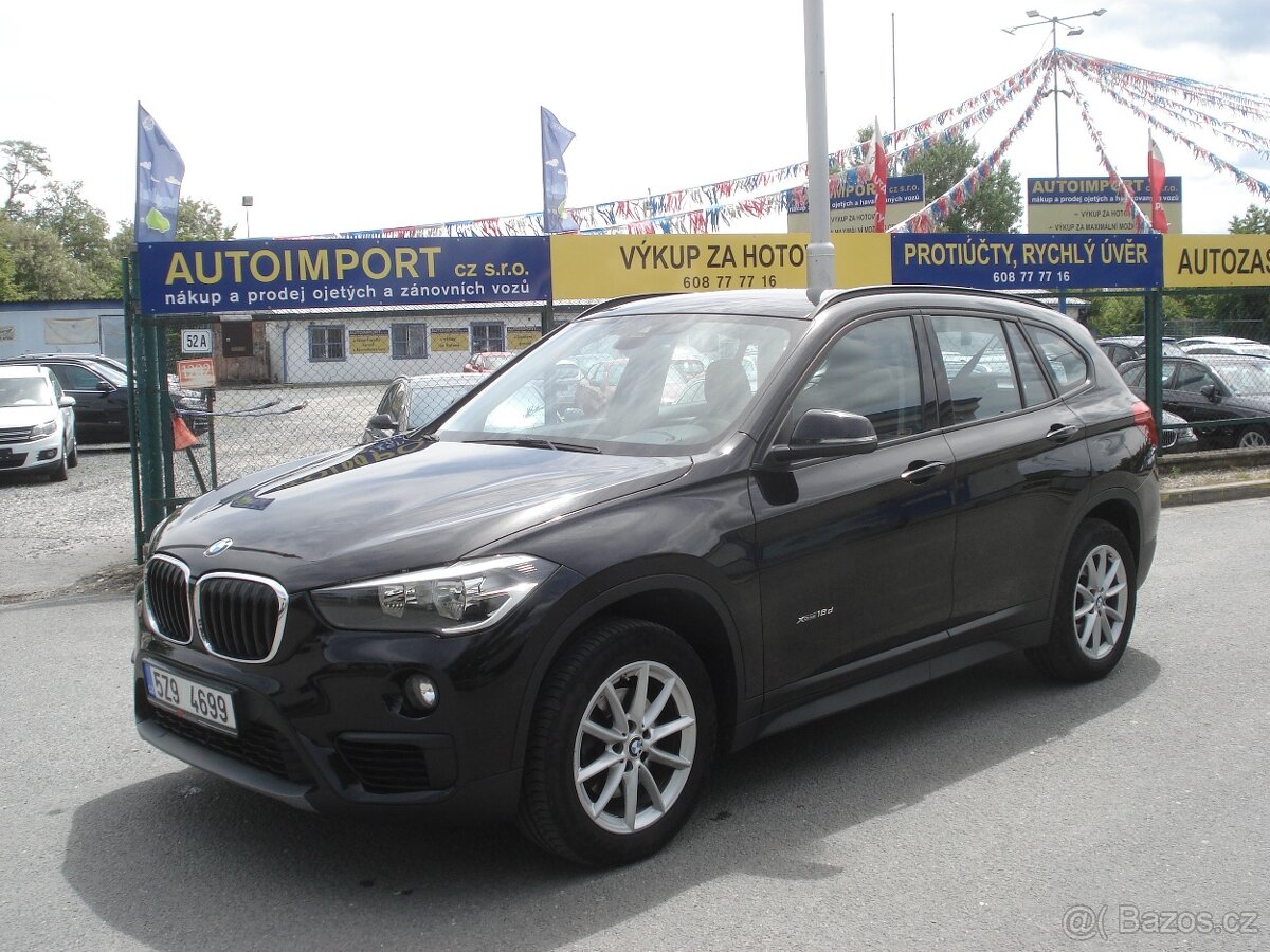 BMW X1 118 XD ČR 1. Majitel DPH
