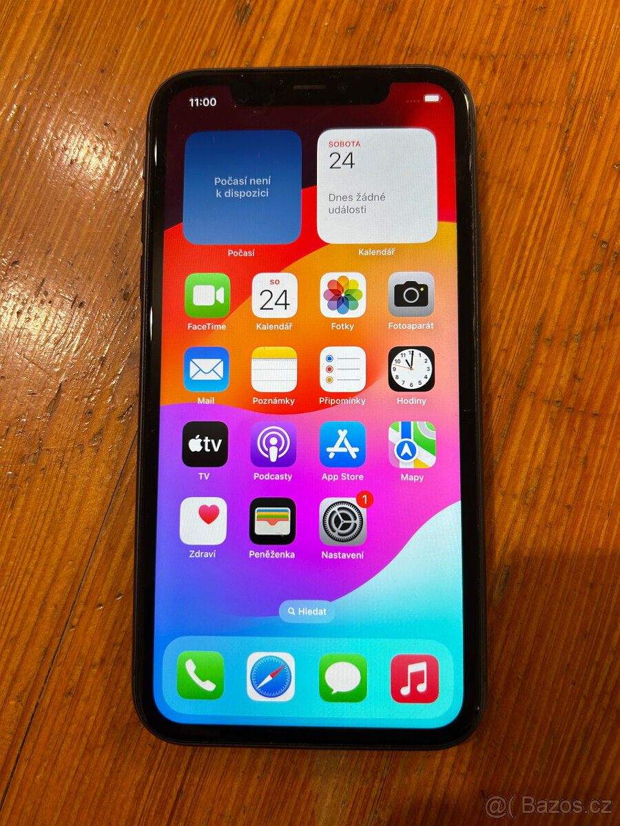 iPhone 11, černá, 64GB