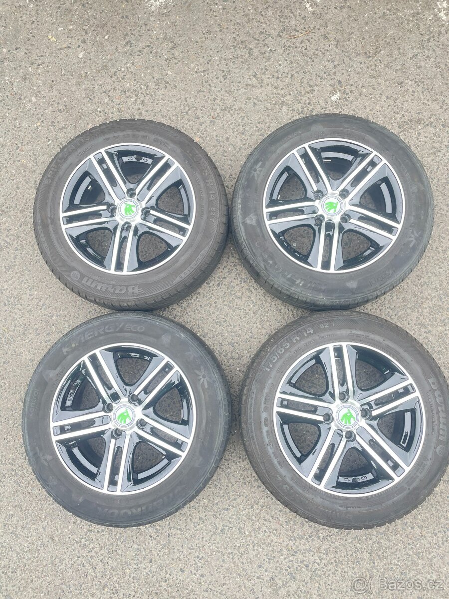 ALU škoda citigo 4x100