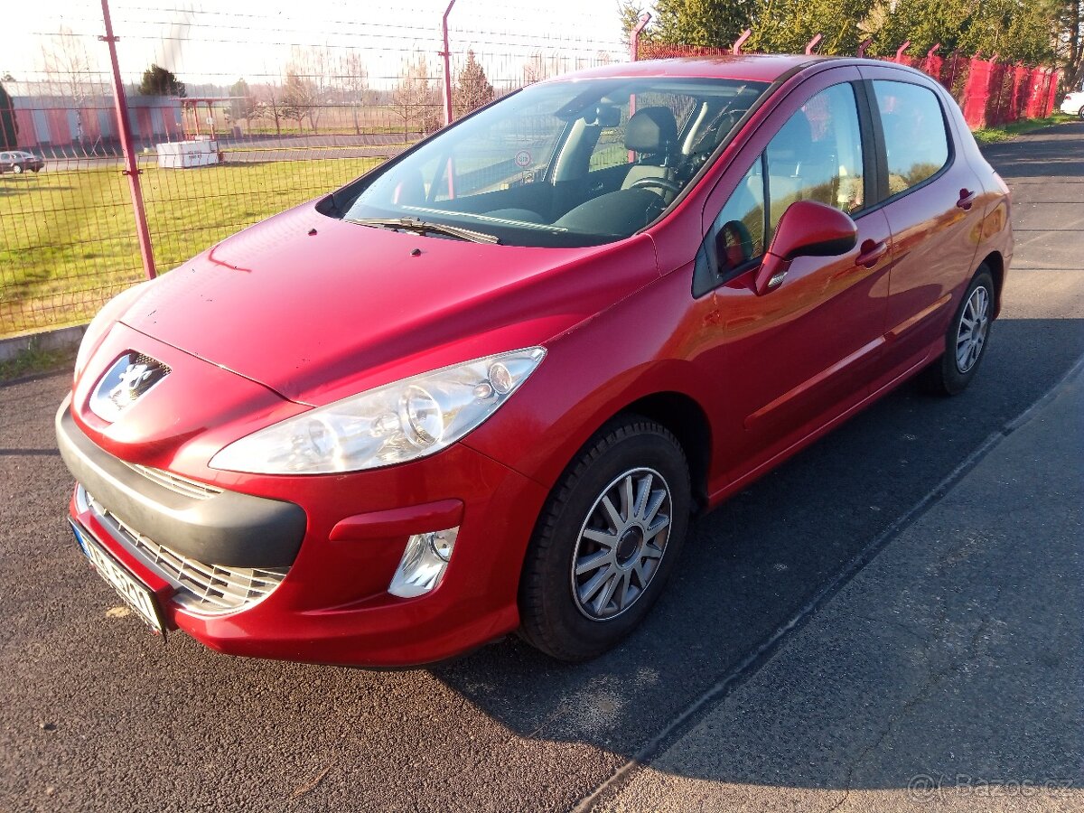 PEUGEOT 308 1,6i 88 kW po velkém servise