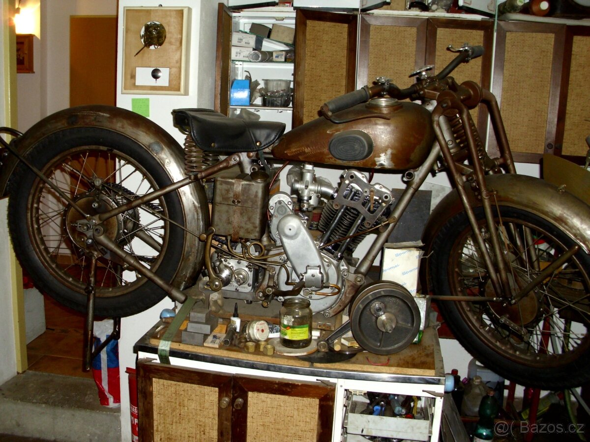 Dunelt 350 OHV Montlhery Slopr