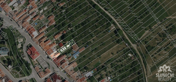 Prodej stavebního pozemku 532 m², Boršice u Blatnice