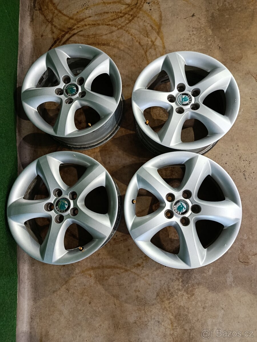Alu Skoda 15" 5x100 6J et43