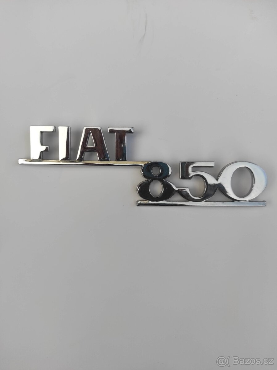 Fiat 850 nový zadní znak originál