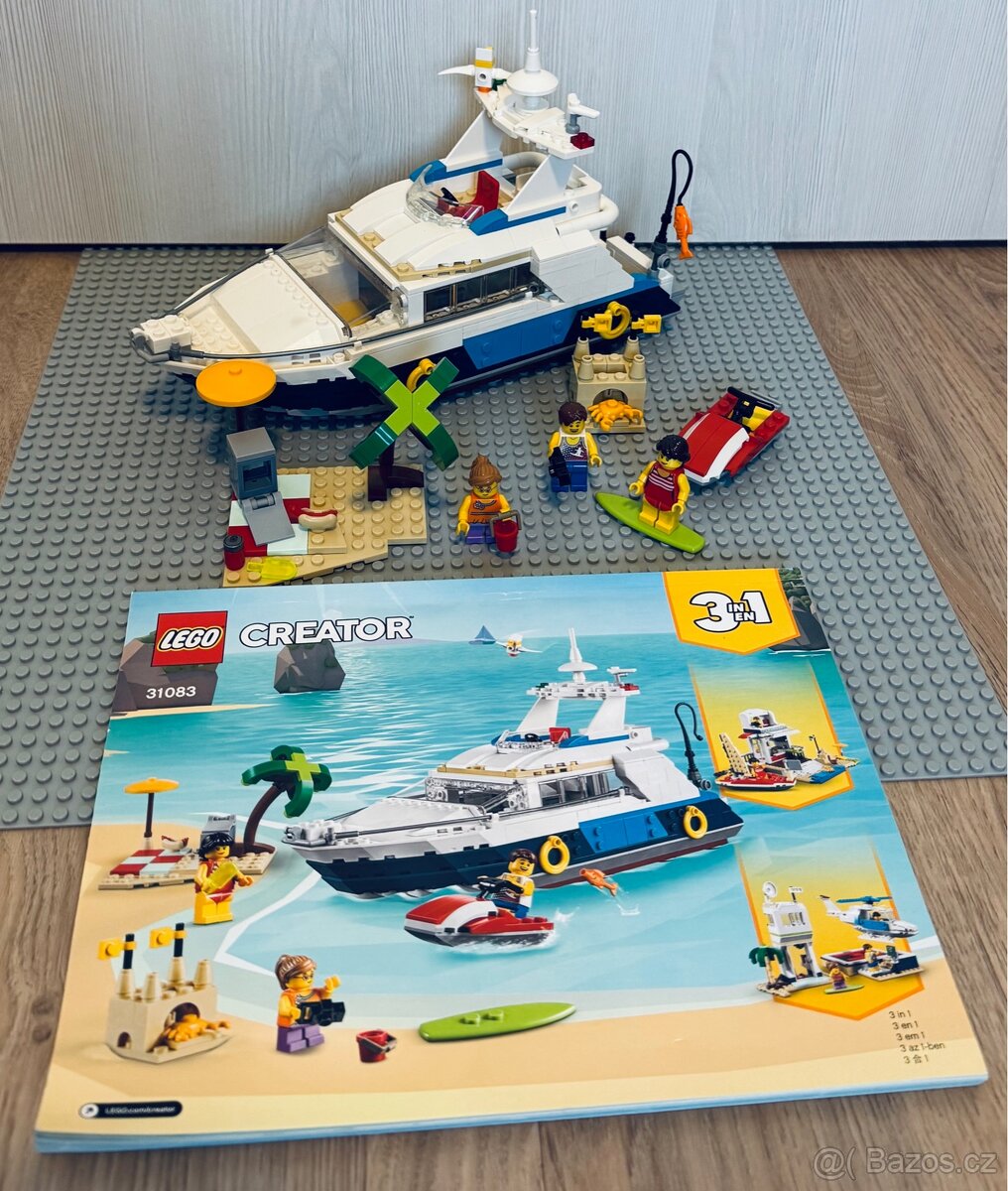 LEGO Creator 3v1 - 31083 - Dobrodružná plavba
