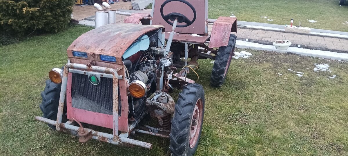 Traktor domácí výroby