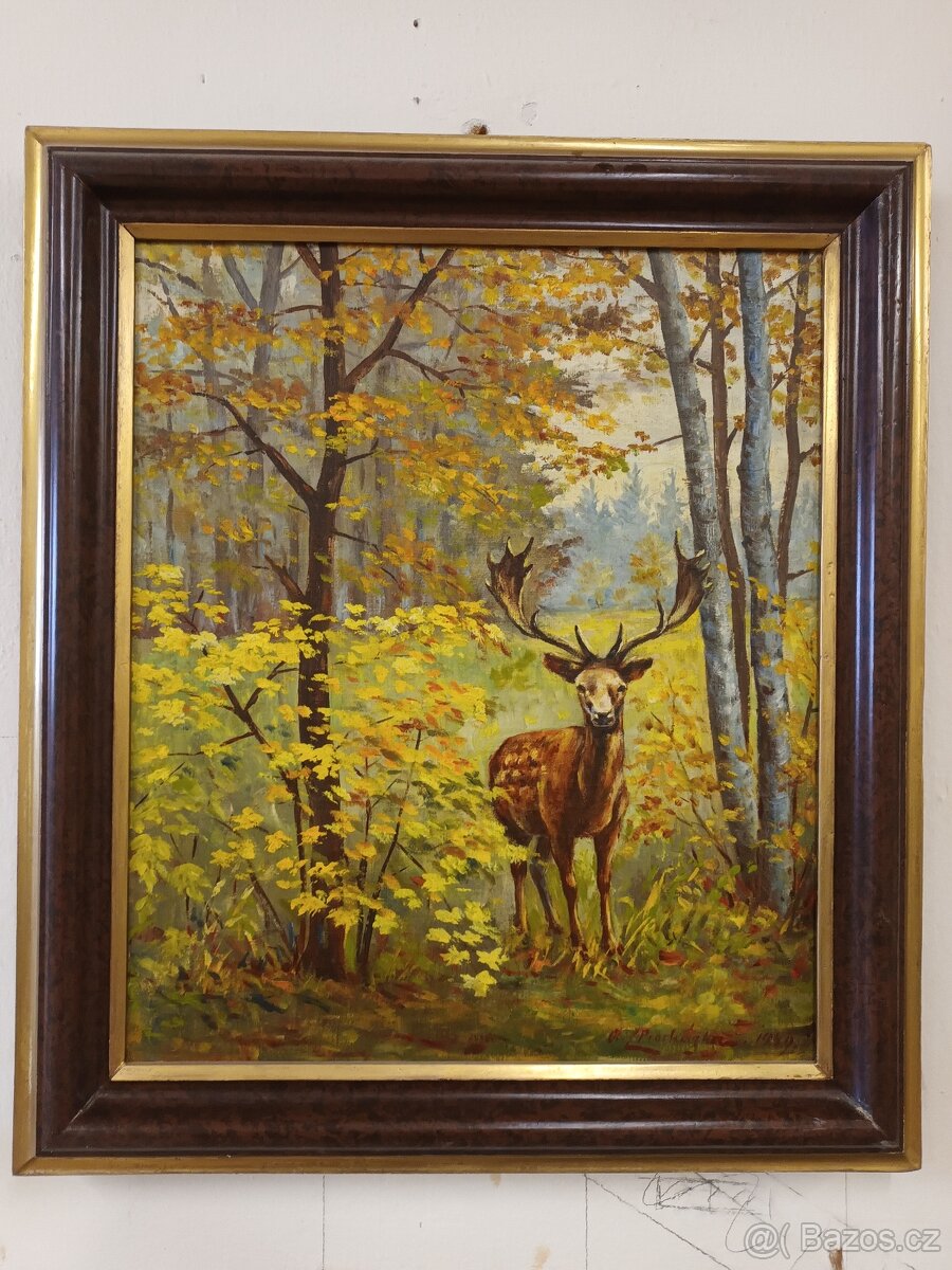 Lovecký obraz - Daňek