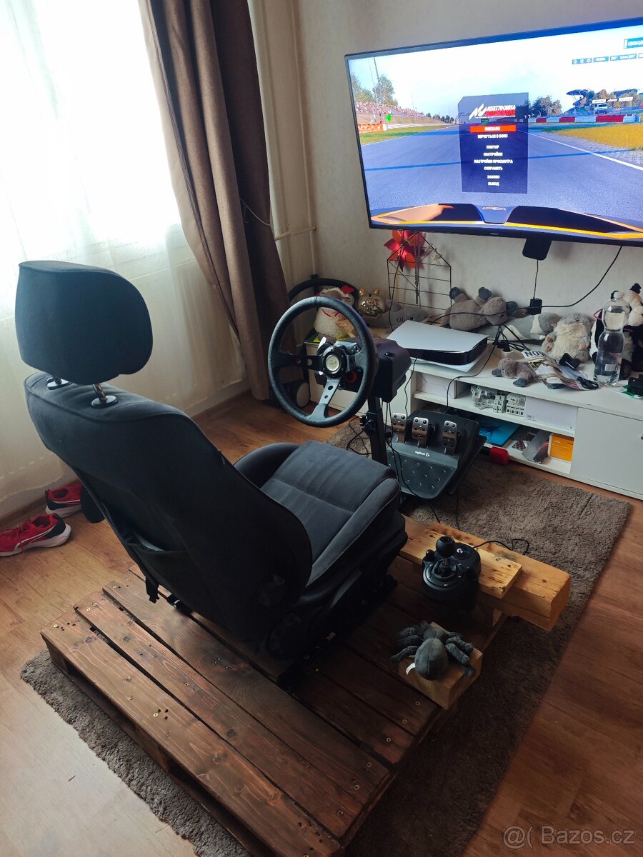 Herní Volant sestava pro PS 5 a 4