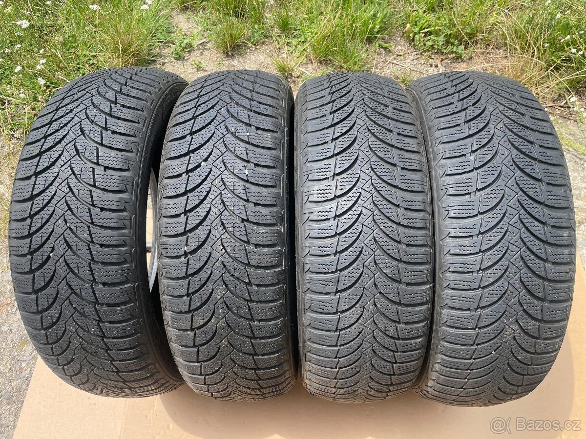 4ks. Zimní pneu 185/60/15. zn. Nexen.