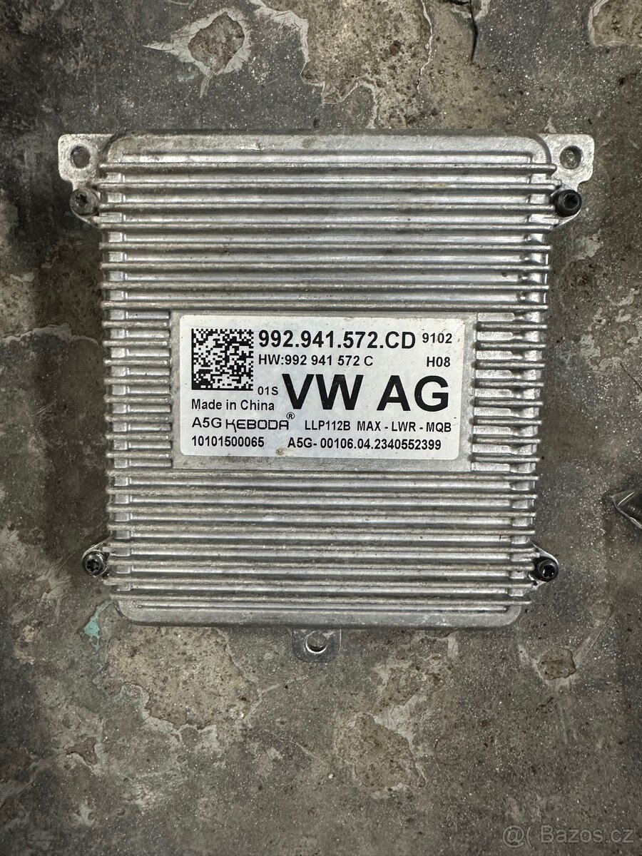 Řídící jednotka LED modul Skoda Octavia 992941572CD