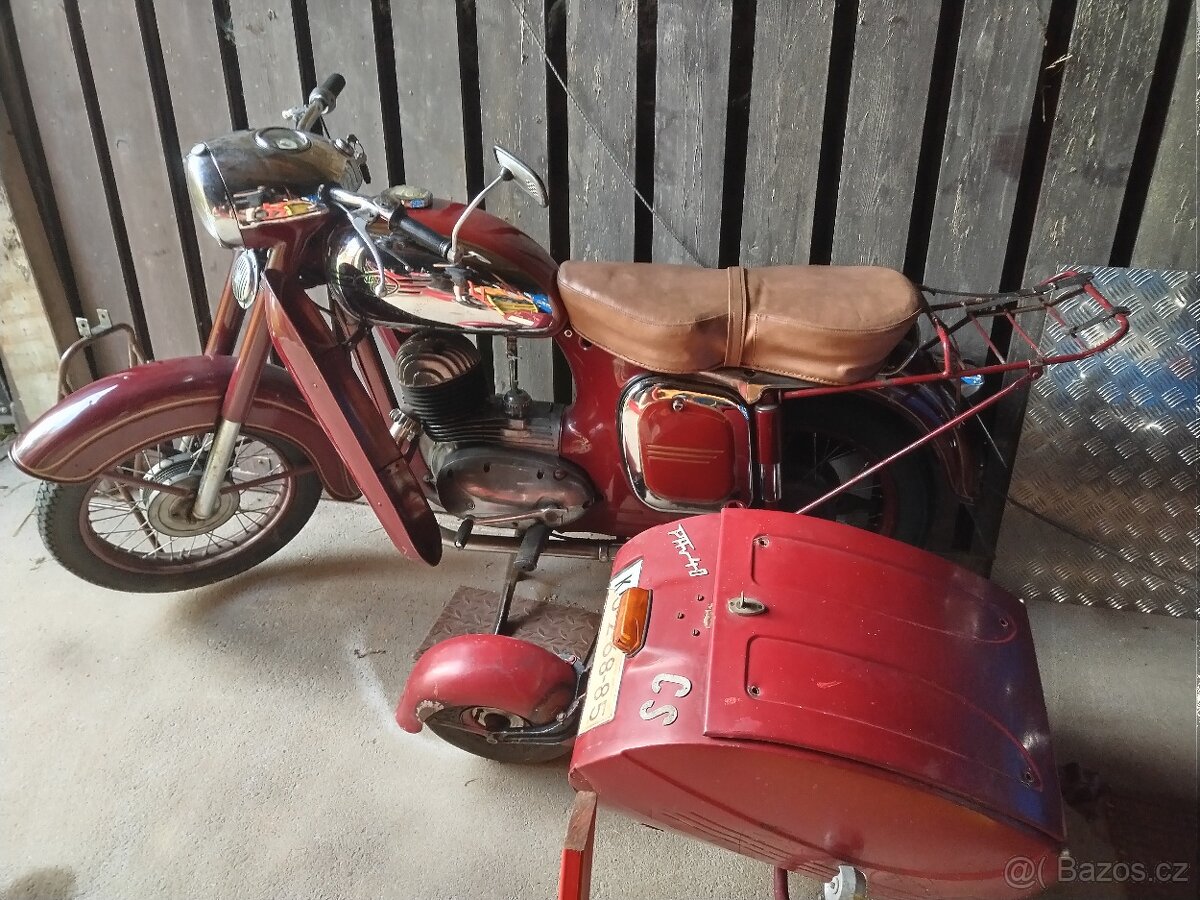 Jawa ČZ 175ccm s papíry ZAMLUVENO DO 10.10
