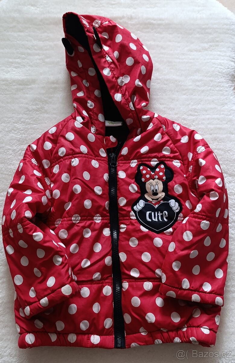 Dívčí bundička Minnie Disney, vel. 18-24 měsíců