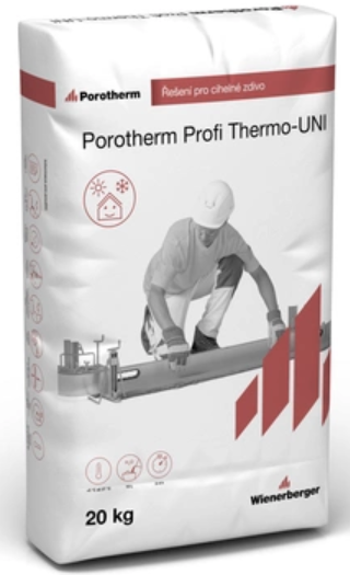 Zakládací maltu Porotherm Profi Termo -Uni