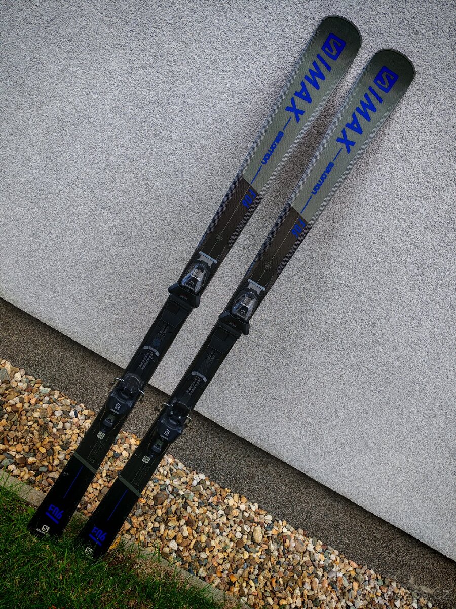 Lyže Salomon S/Max F06 165 R 15,0 + vázání Solomon