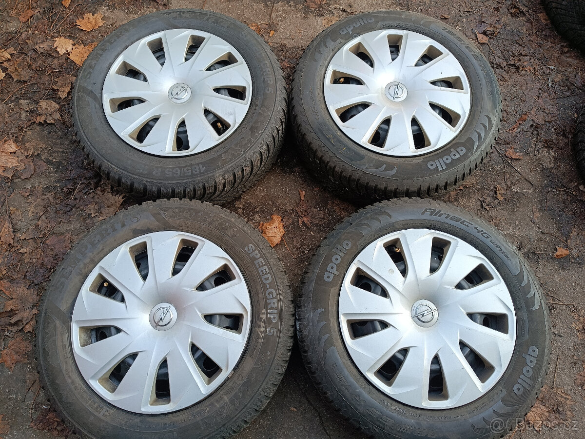 Corsa F (Peugeot 208) - disky 6x15 et32 + zimní 185/65/15