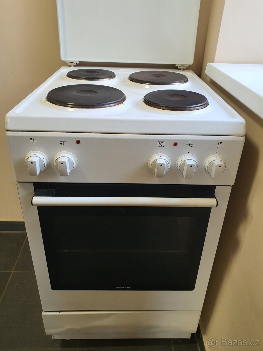 Siemens sporák na 230V do zásuvky doprava