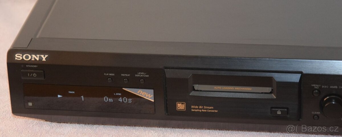 Minidisc deck SONY MDS-JE330 + 10x MD TDK, manuál
