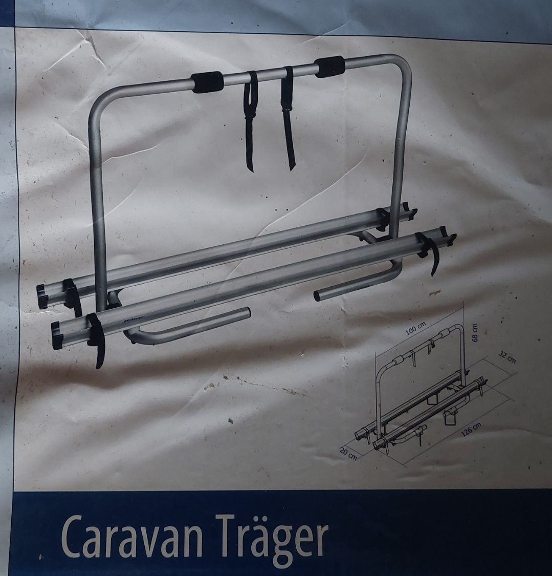 Nosič kol na karavan - nepoužitý