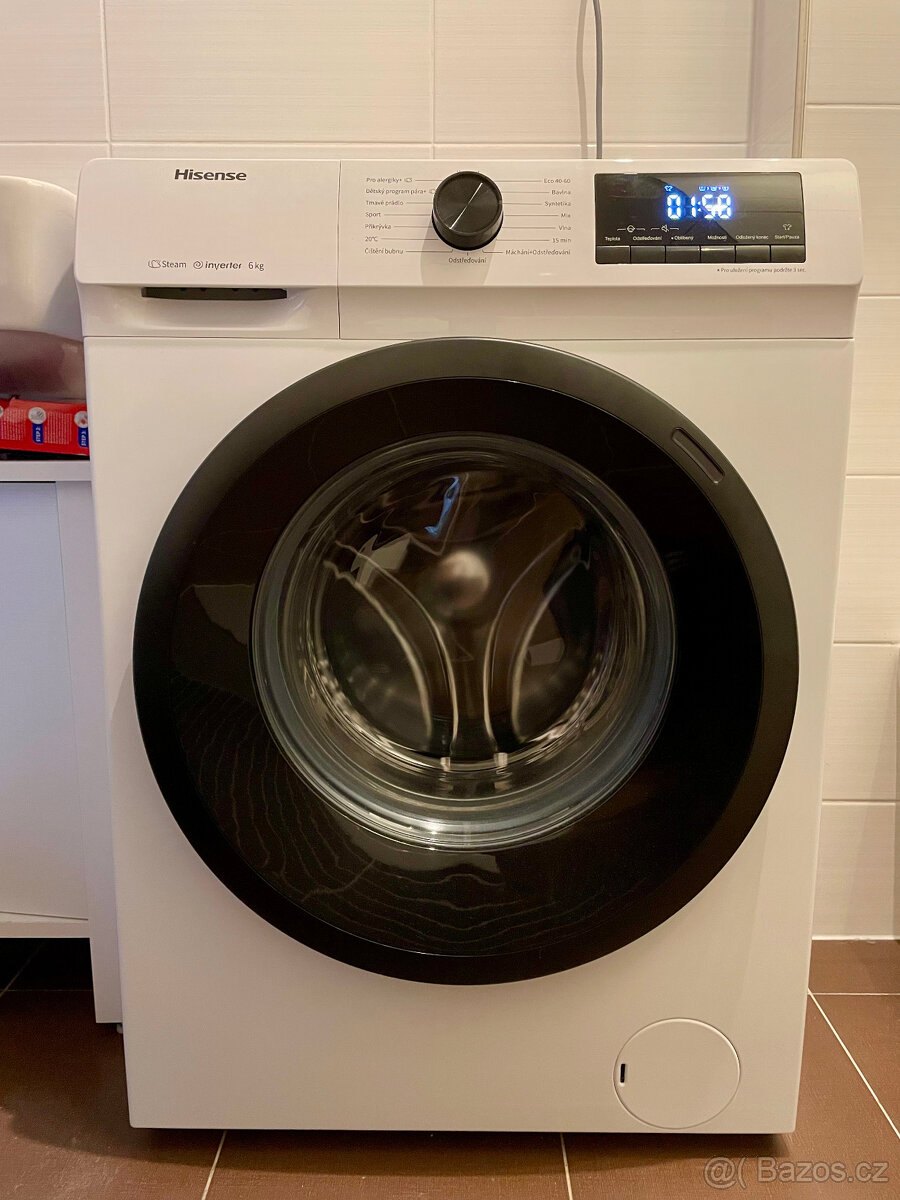 HISENSE úzká pračka 6kg