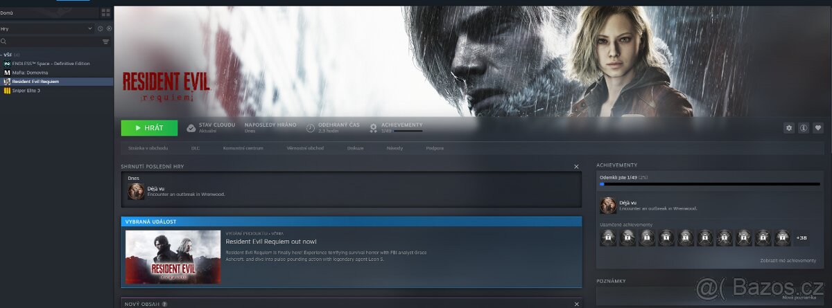 Resident Evil Requiem - UČET