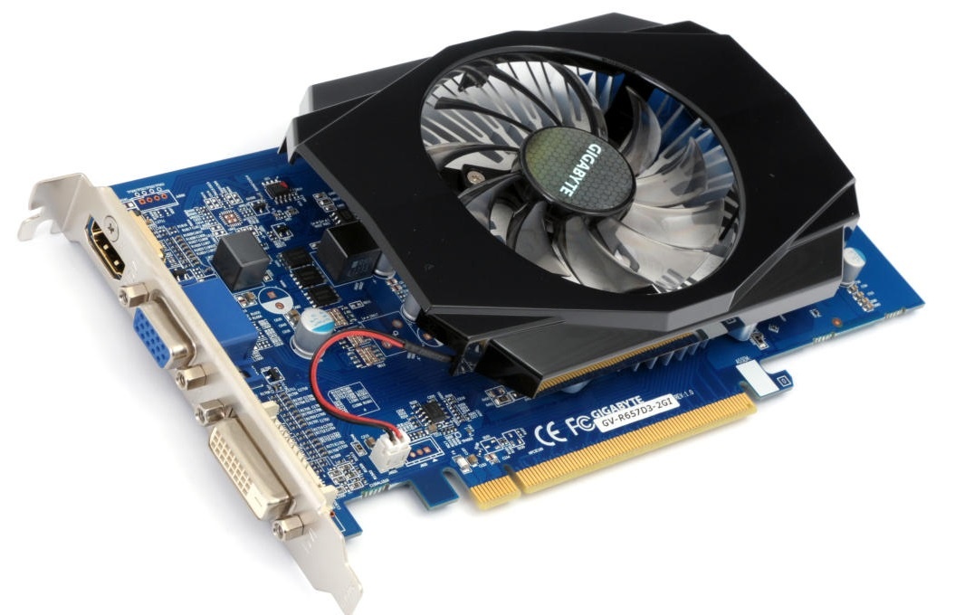 AMD Radeon HD 6570 GPU 2GB DDR3 GIGABYTE GV-R657D3-2GI
